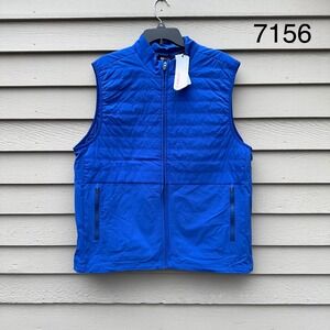 Brady Weekender Vest Mens Large XL Blue Puffer Jacket PrimaLoft Lightweight